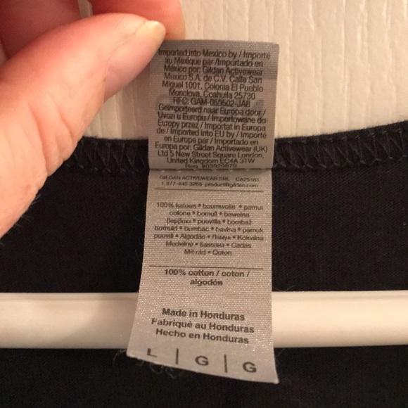 Black Montague Harbour tank, size large - Picture 4 of 5